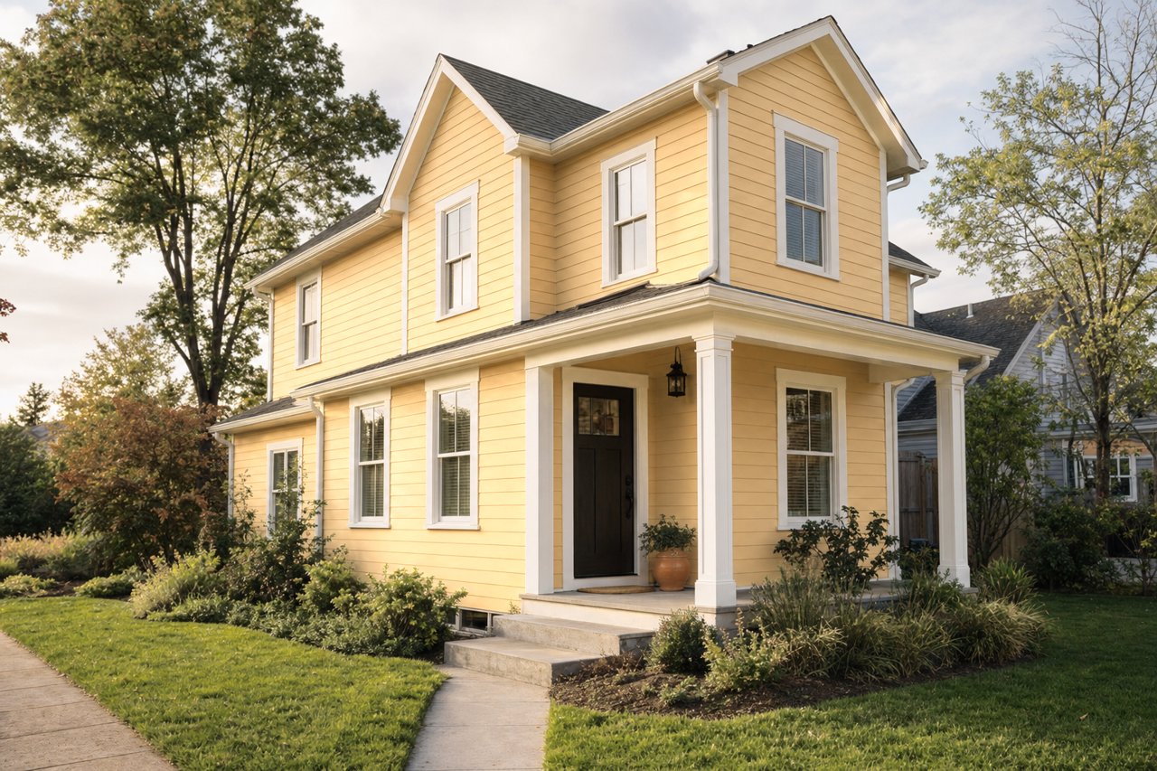 Wandering Heart by Benjamin Moore on exterior
