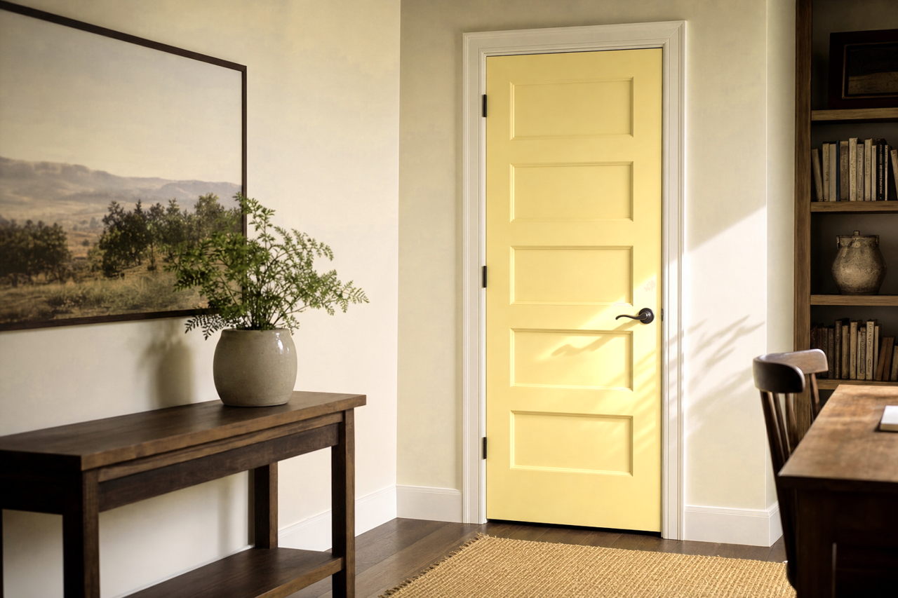 Cambridge Heights by Benjamin Moore on interior-doors