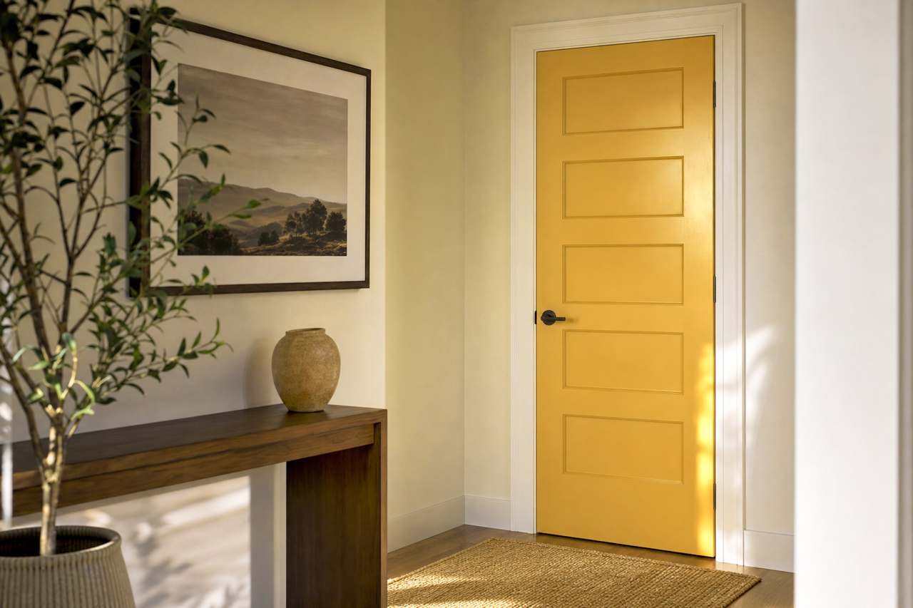 Hollywood by Benjamin Moore on interior-doors