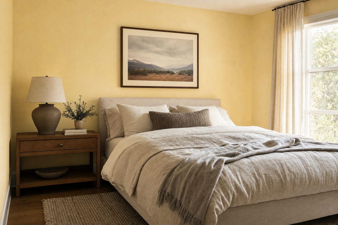 Counting by Benjamin Moore on interiors
