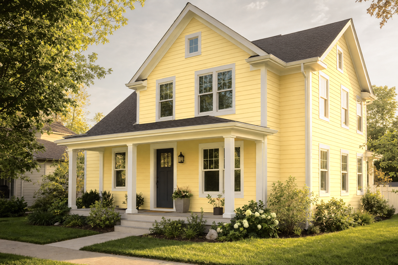 Treasure Trove by Benjamin Moore on exterior