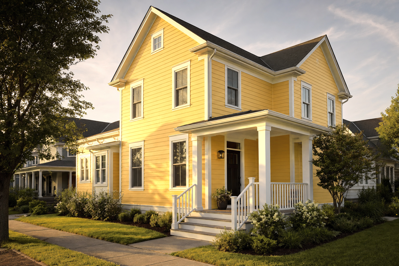 Showtime by Benjamin Moore on exterior
