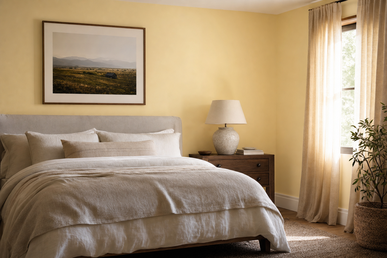 Candlelit by Benjamin Moore on interiors