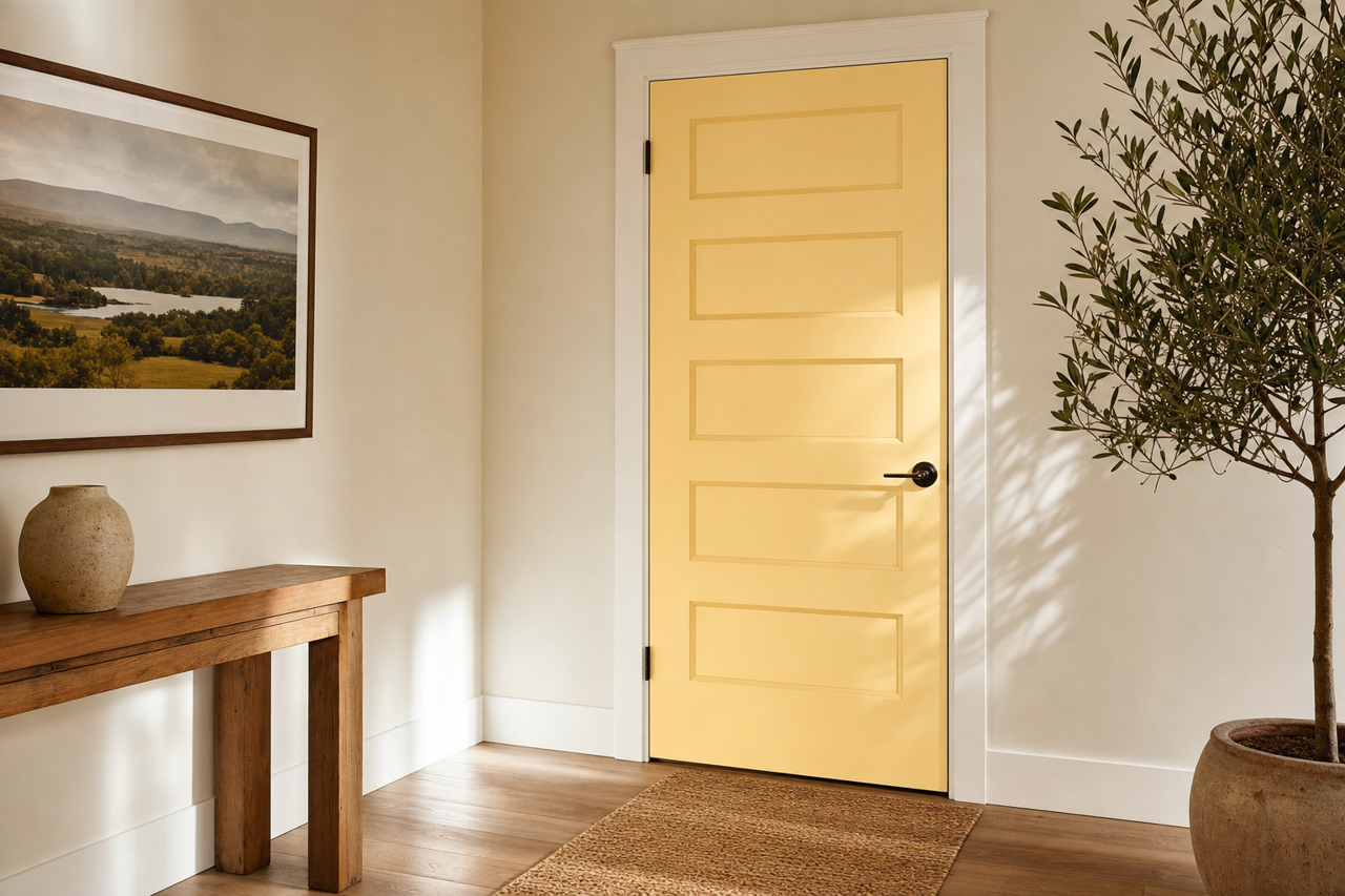 Good by Benjamin Moore on interior-doors