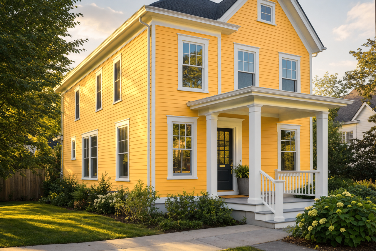 Luminous Days by Benjamin Moore on exterior