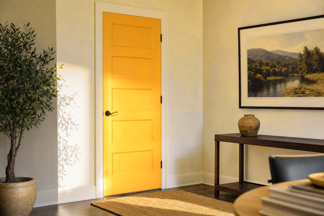 Luminous Days by Benjamin Moore on interior-doors