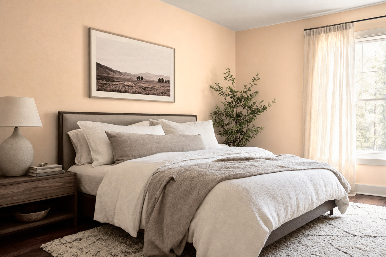 Milk Toast by Valspar on interiors