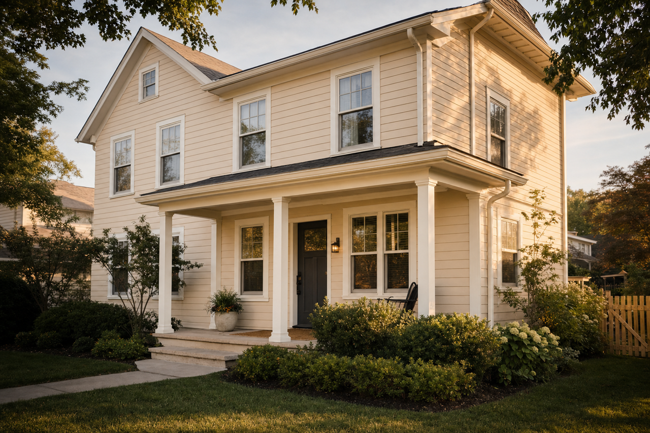 Tagsale Linen by Valspar on exterior