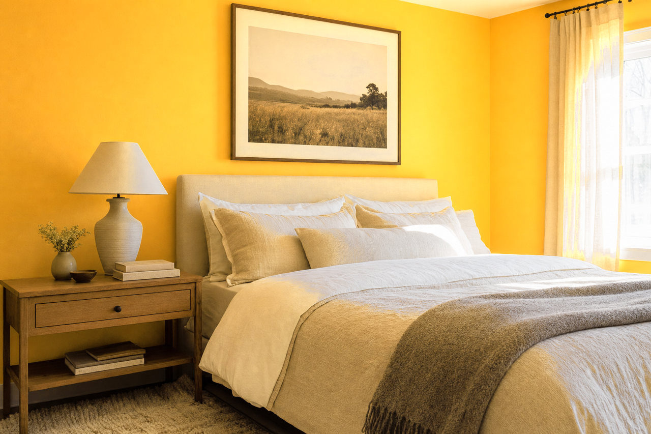 Gold Tone by Valspar on interiors