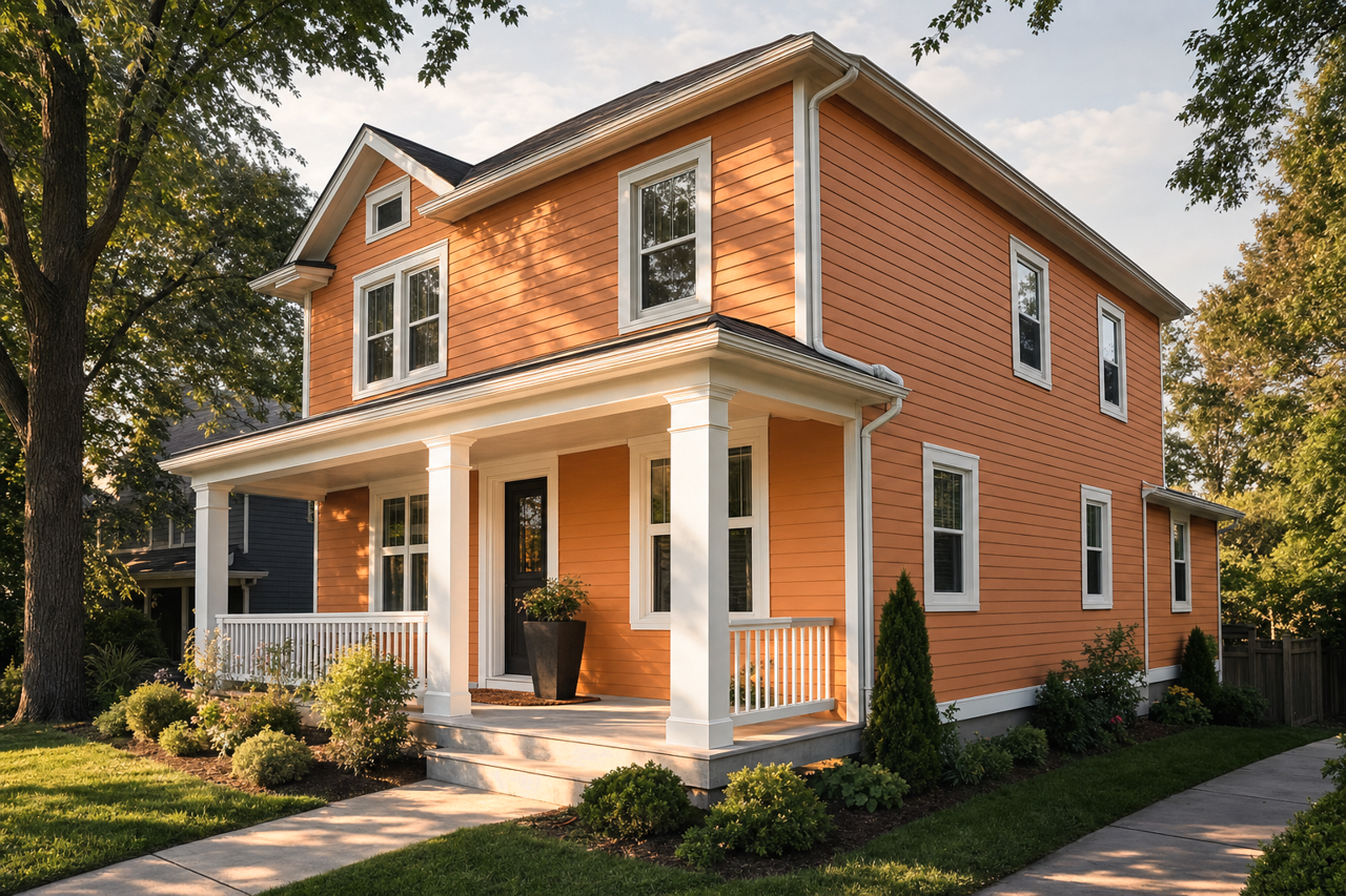 Canyon Sun by Valspar on exterior