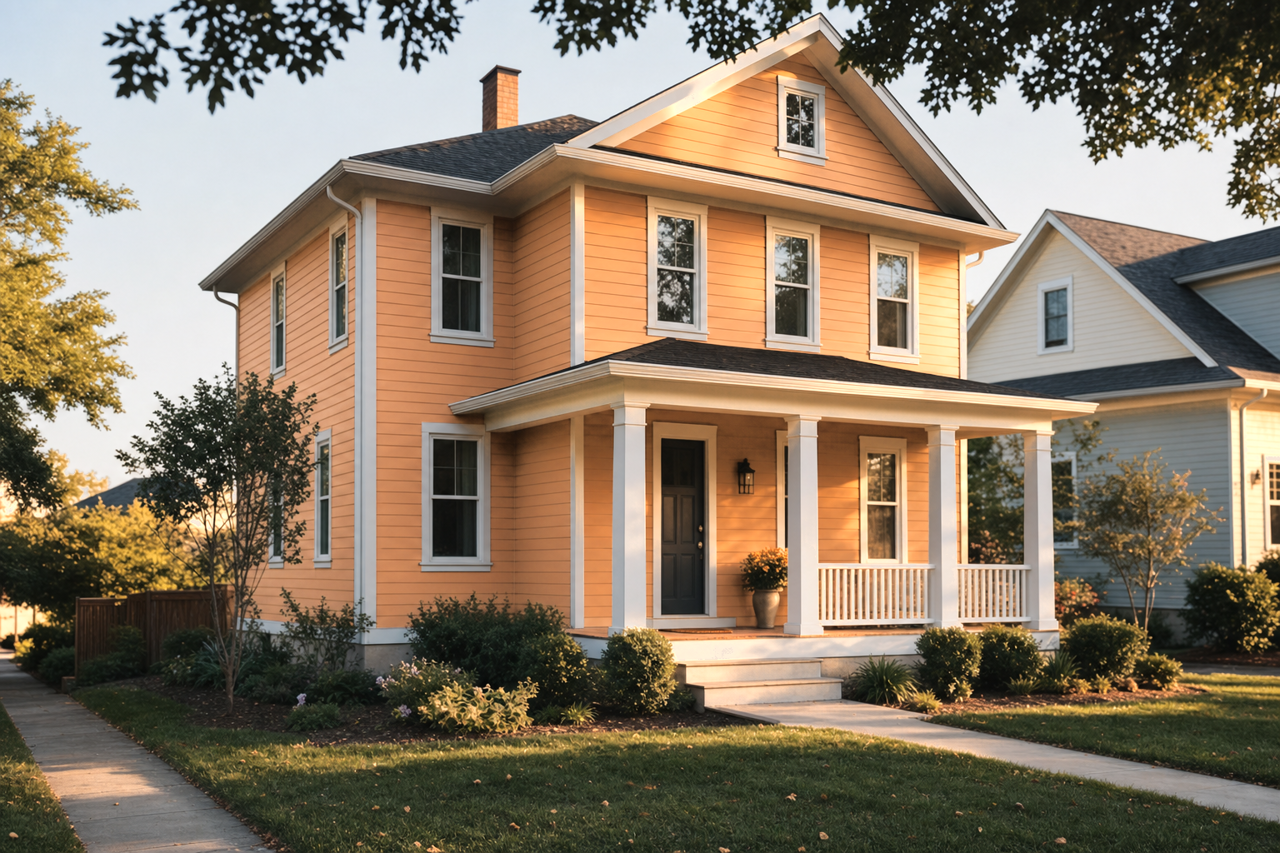 Brioche by Valspar on exterior