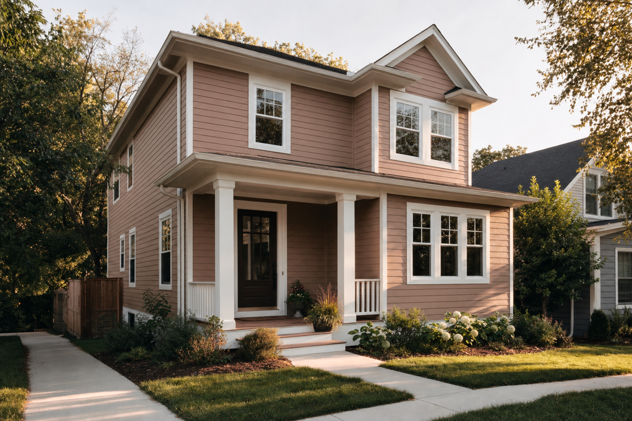 Tender Twig by Valspar on exterior