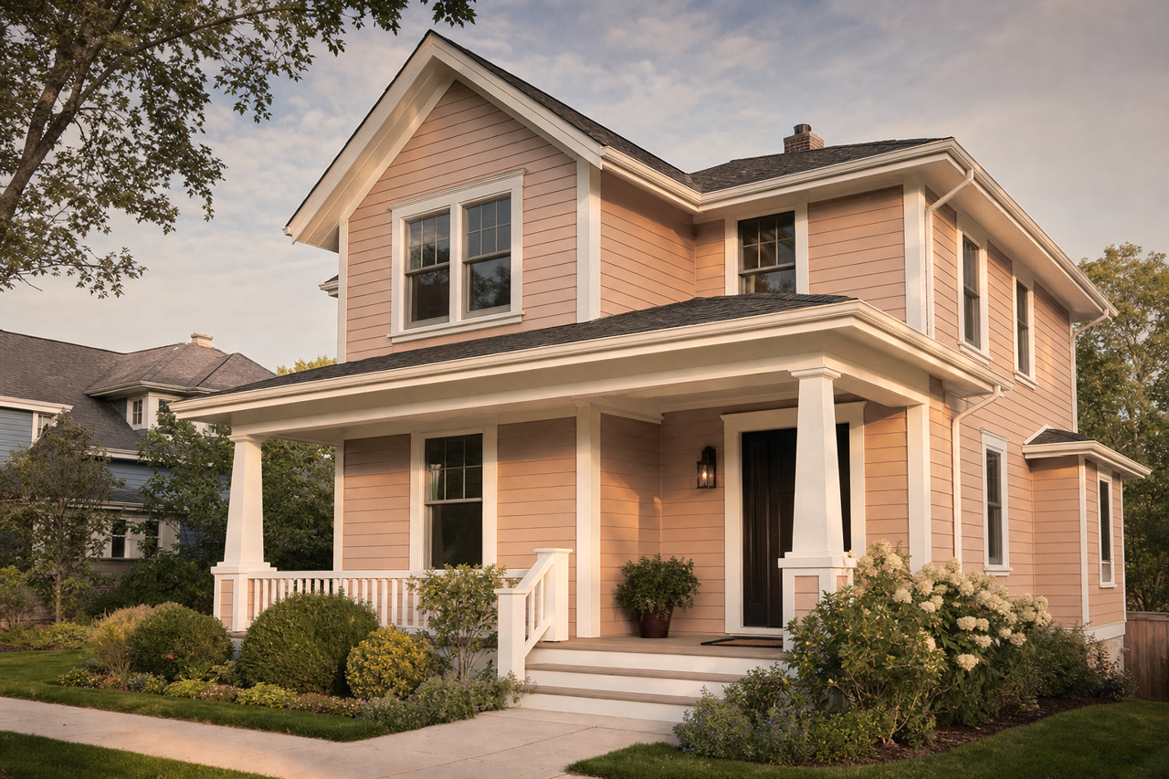 Sturdy Bronze by Valspar on exterior