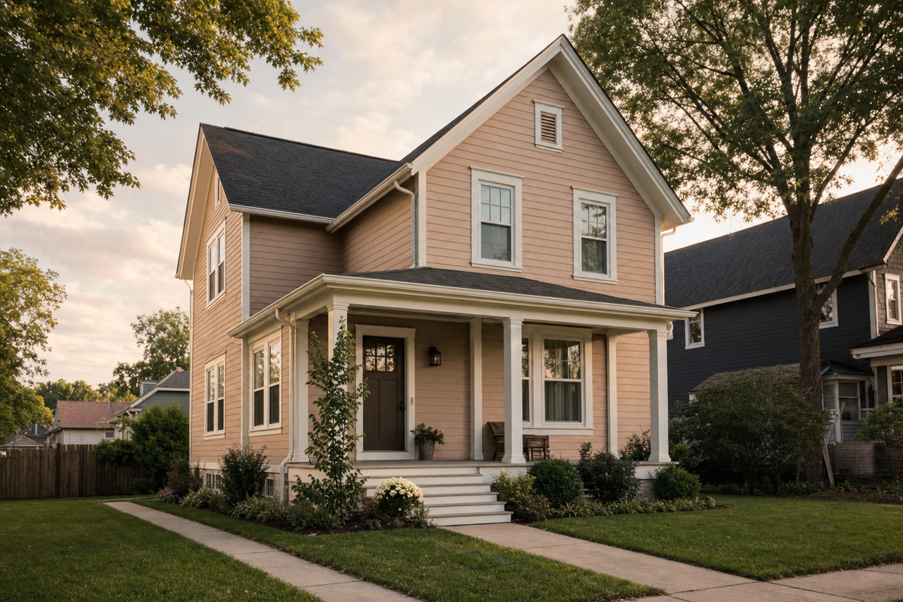 Changing Seasons by Valspar on exterior