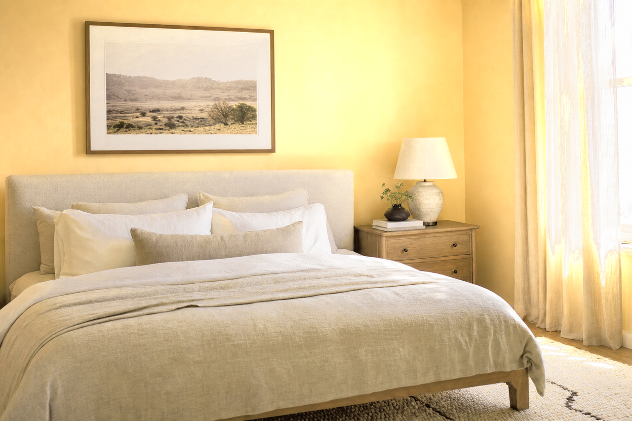 Peach Tickle by Valspar on interiors