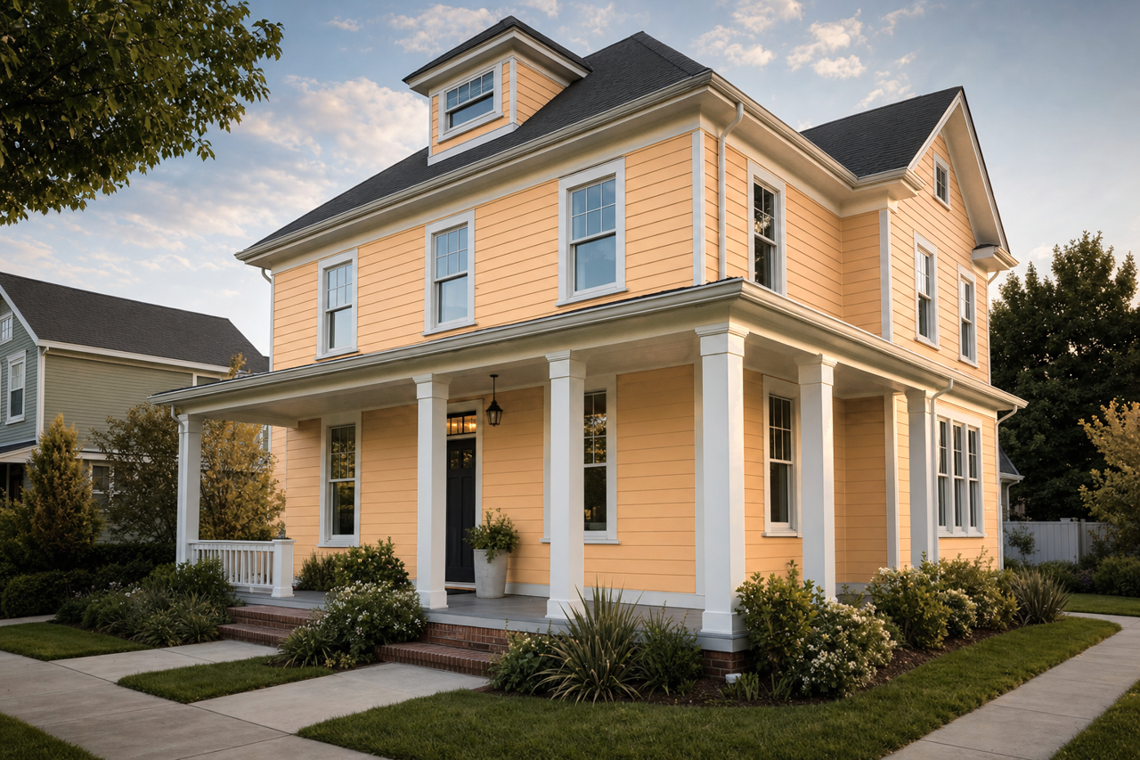 Frankincense by Valspar on exterior