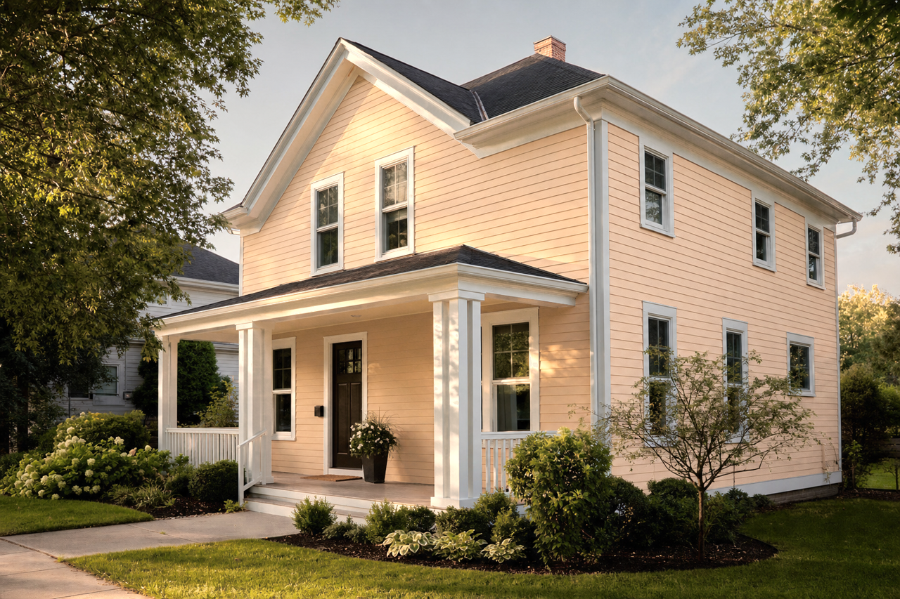 Sun Tan by Valspar on exterior