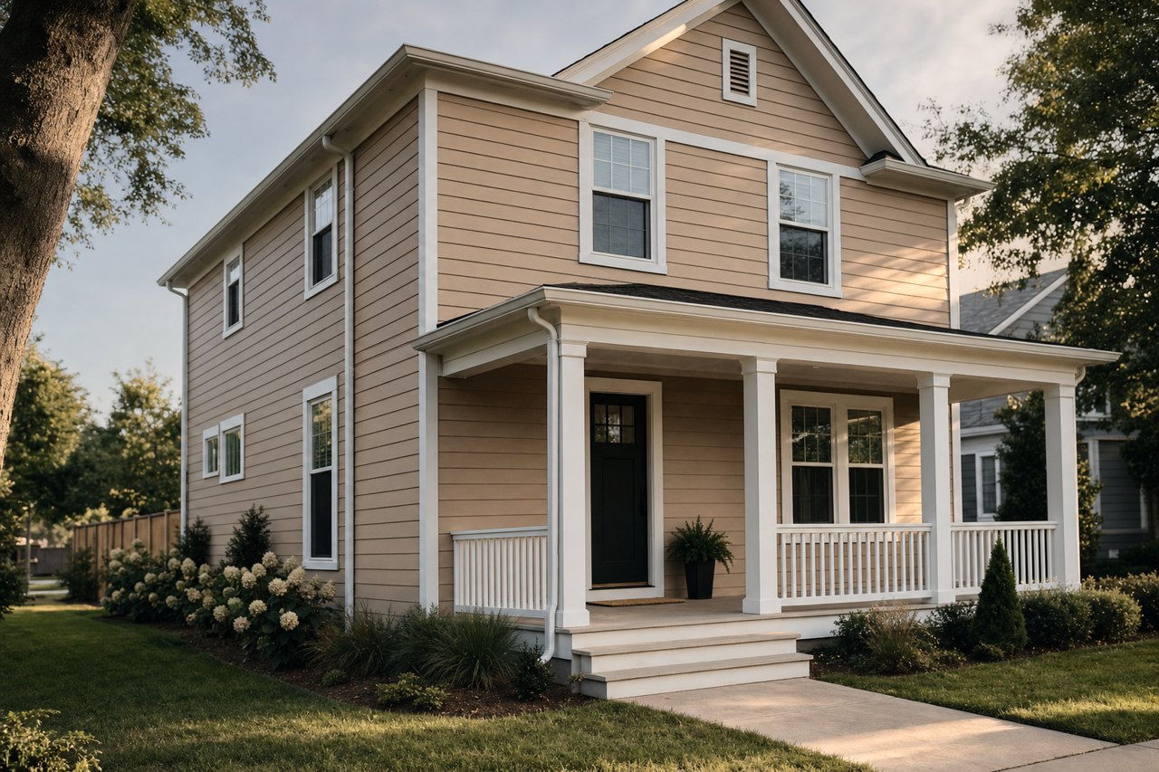 Doe Eyes by Valspar on exterior