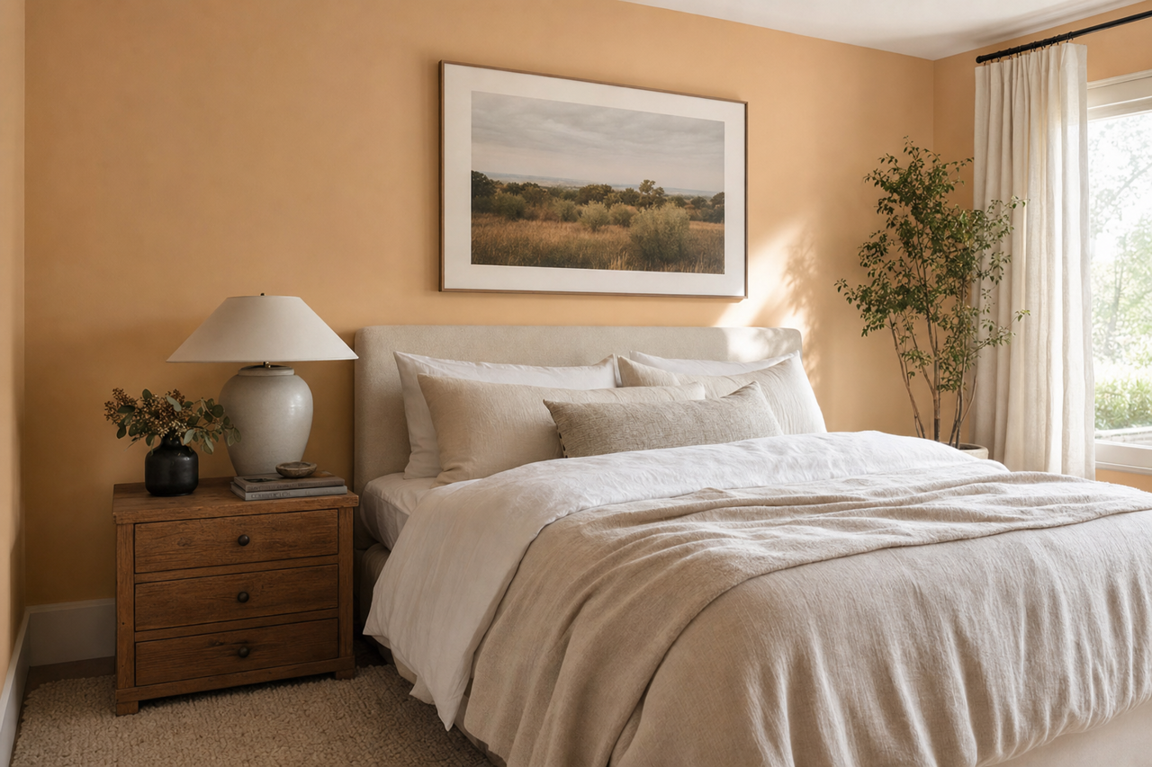 Hopsack by Valspar on interiors