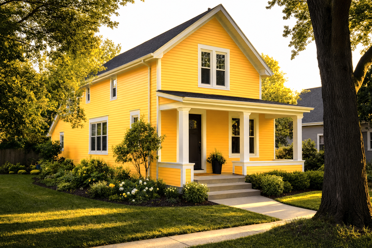 Field of Daisies by Valspar on exterior