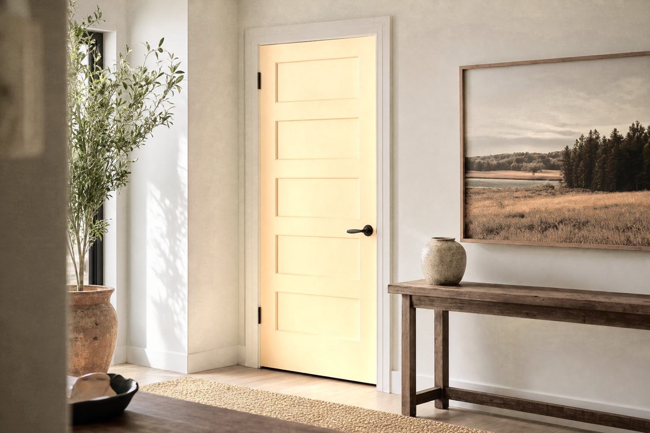 Simple Pleasures by Valspar on interior-doors