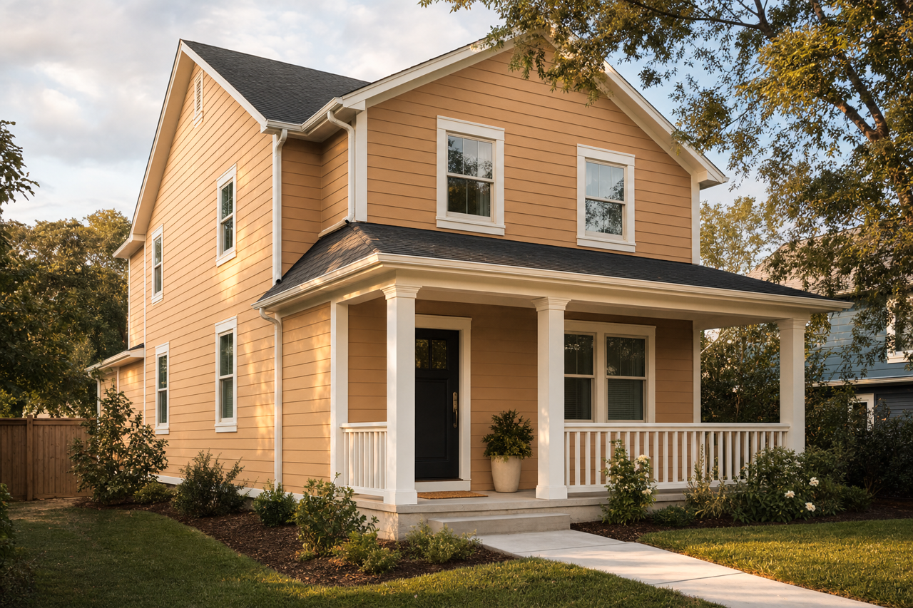 Corner Café by Valspar on exterior