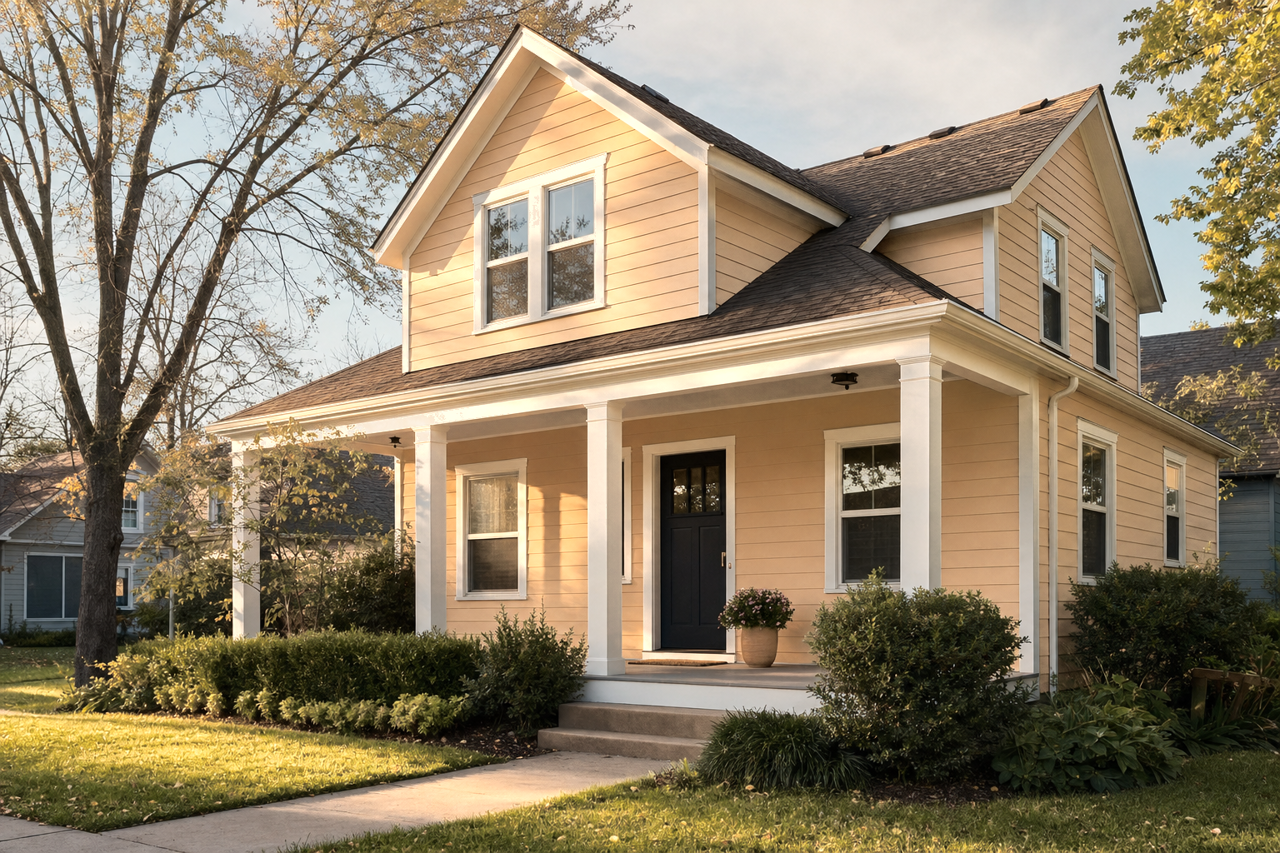 Young At Heart by Valspar on exterior