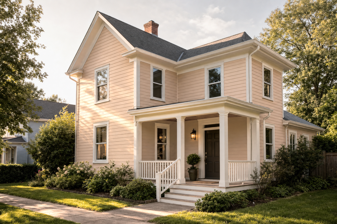 Leatherbound by Valspar on exterior