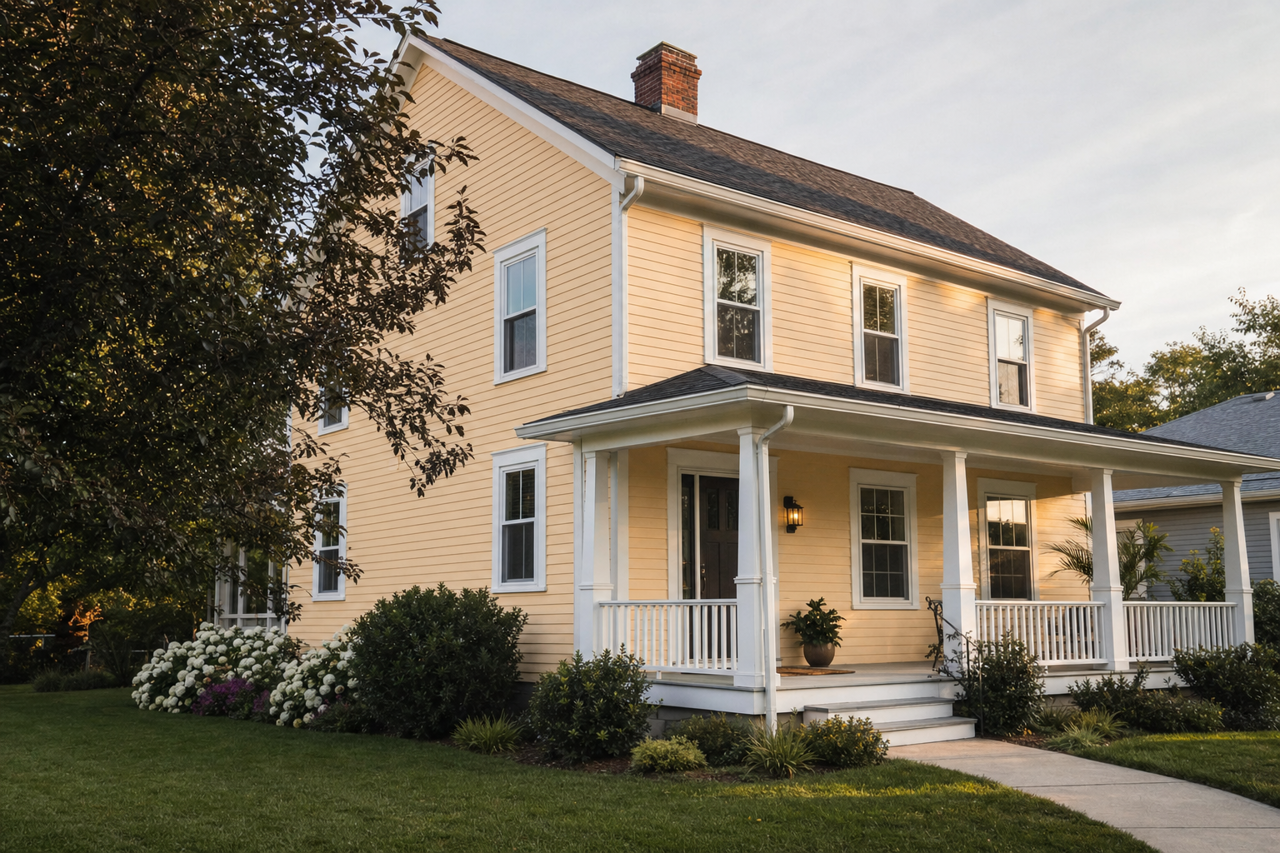 Pretty Pretty Picture by Valspar on exterior