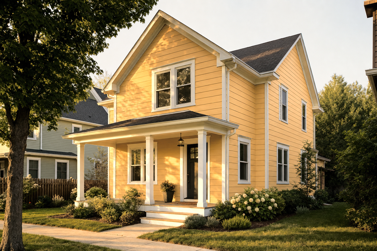 Afternoon Stroll by Valspar on exterior