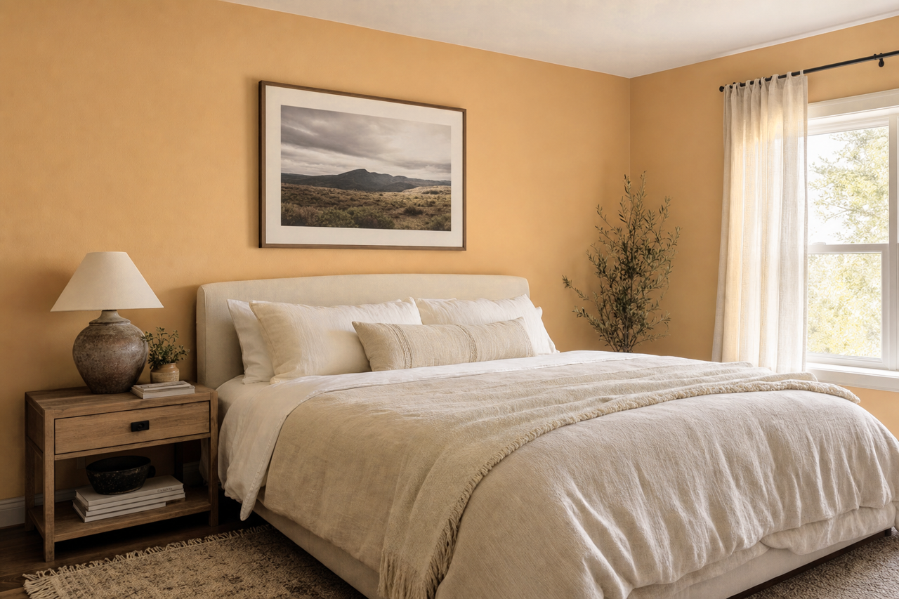 Buckskin Pony by Valspar on interiors