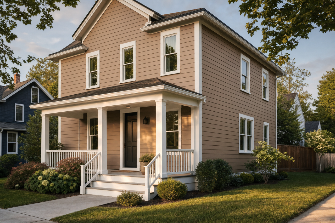 Crunch Granola by Valspar on exterior