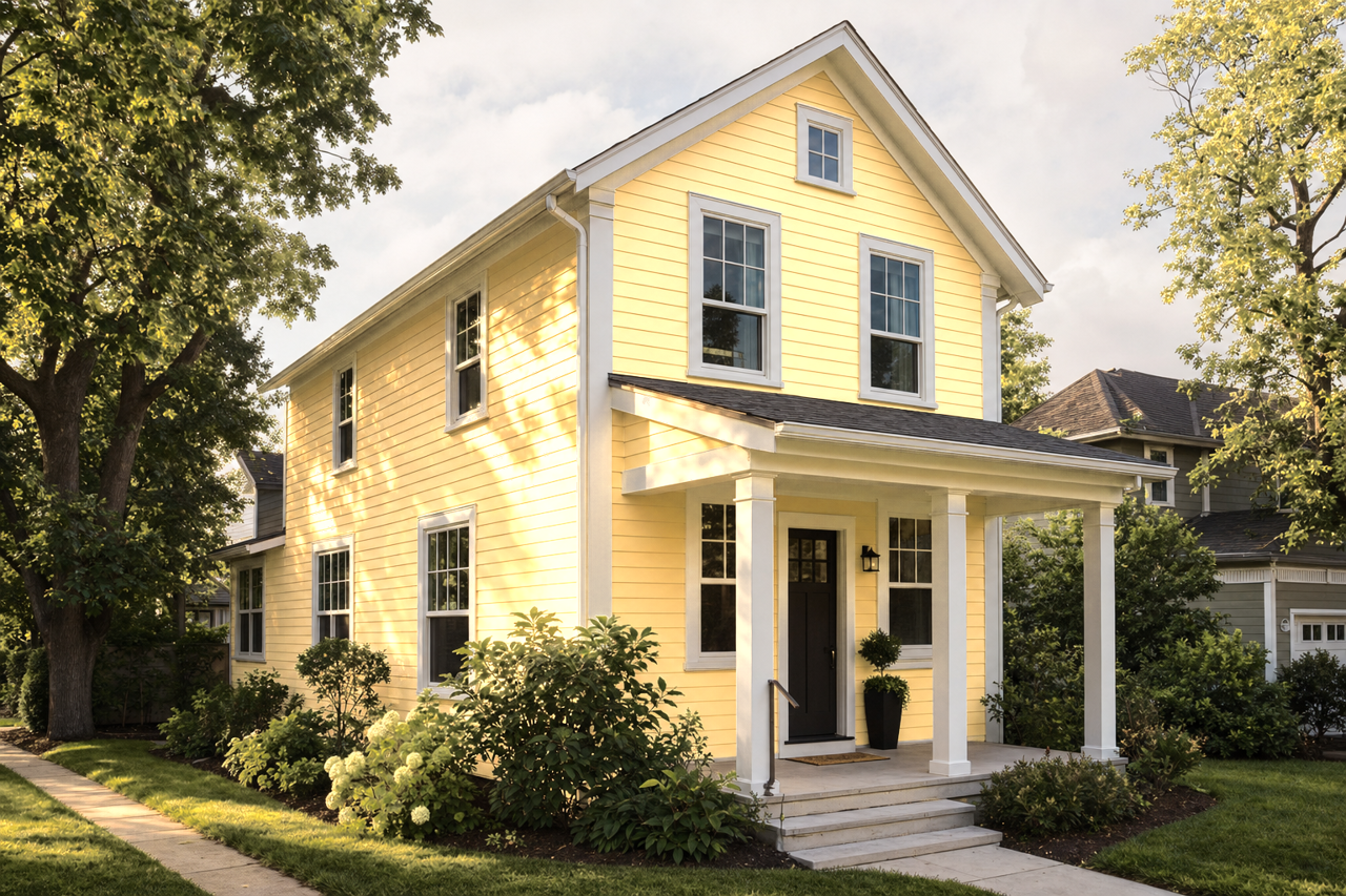 Like Butter by Valspar on exterior