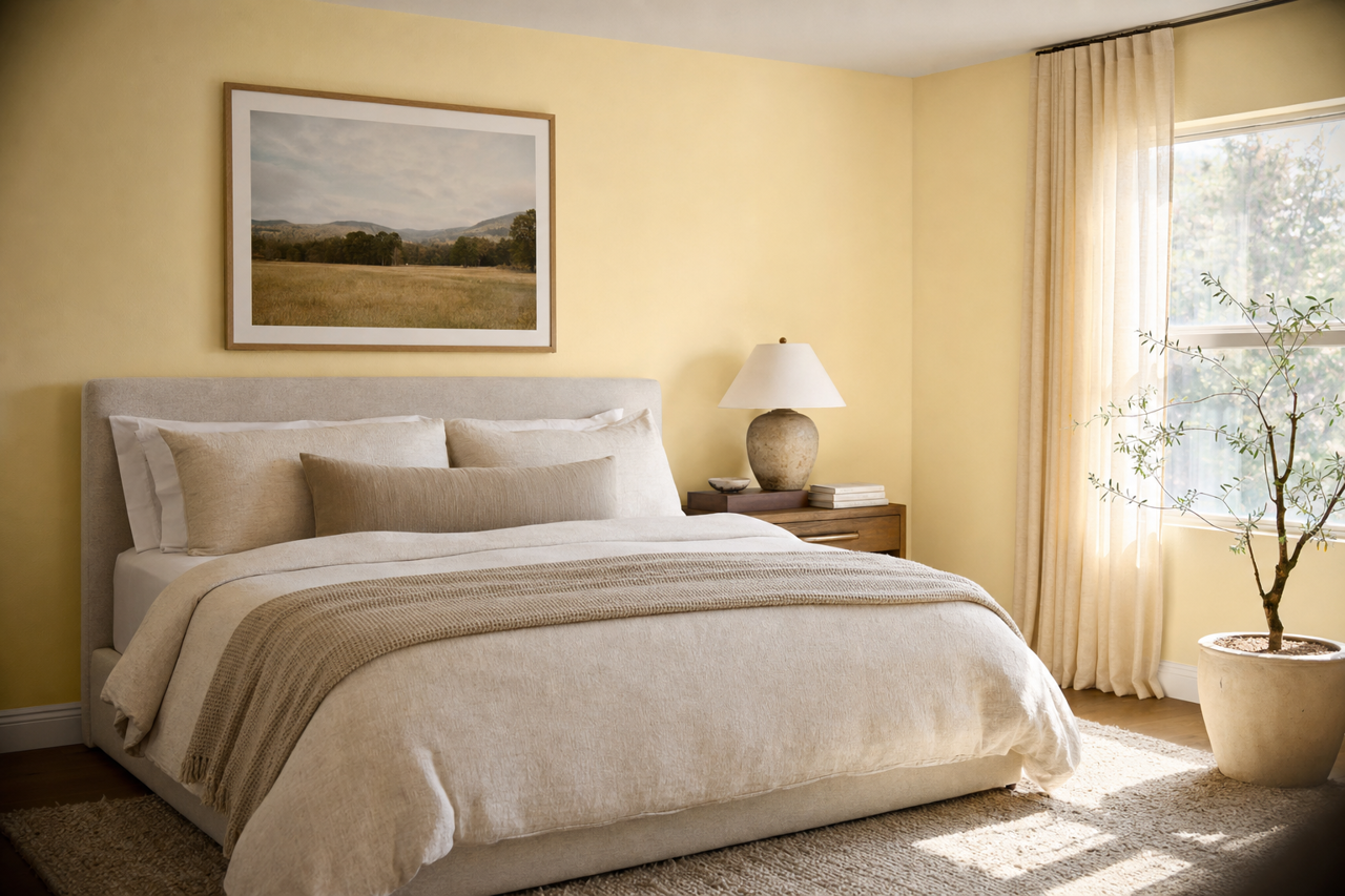 Peaceful Calm by Valspar on interiors