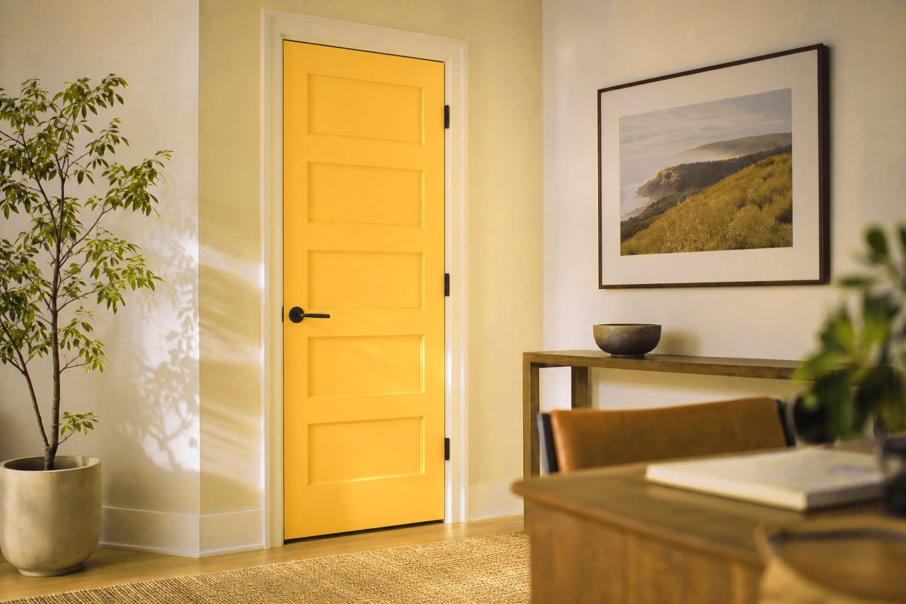 Sunday Brunch by Valspar on interior-doors