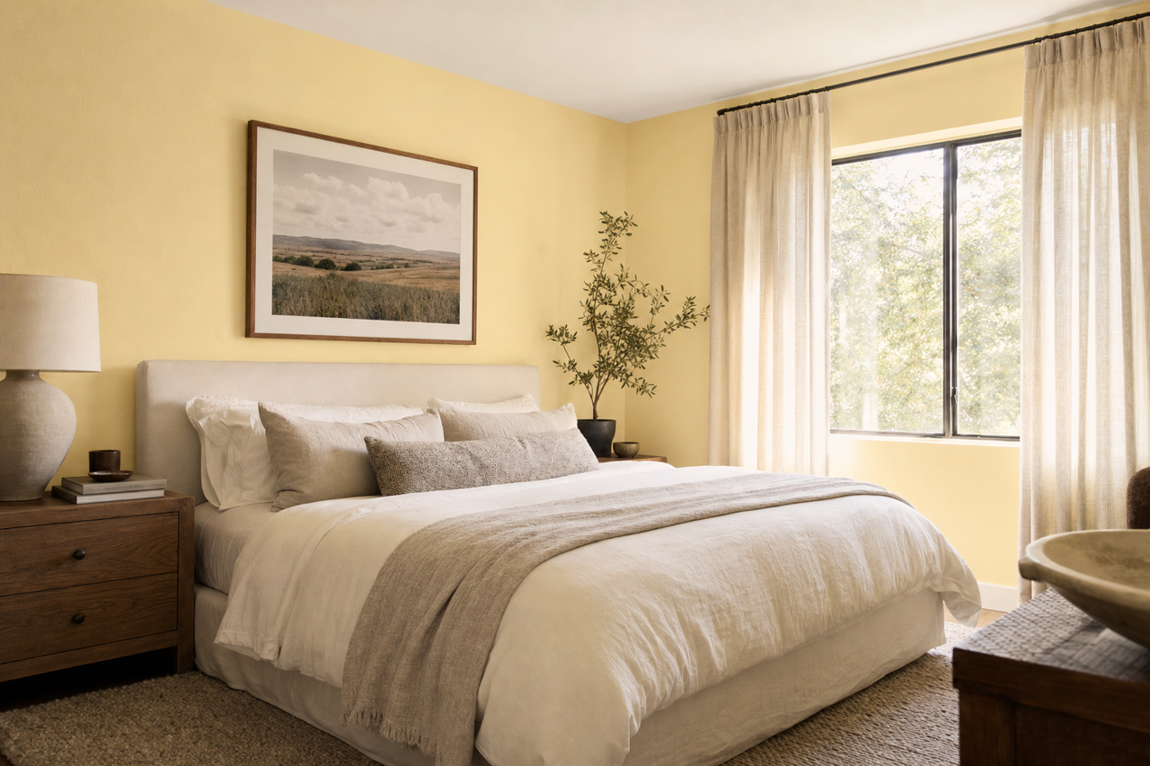 Cuddle by Valspar on interiors