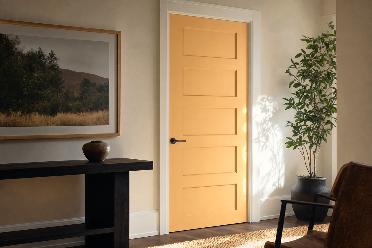 Ambitious by Valspar on interior-doors