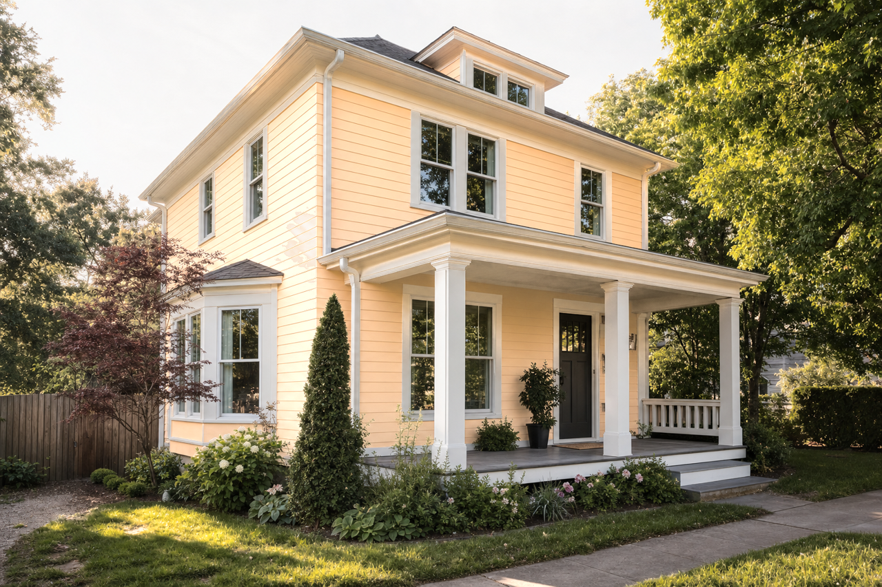 Sweet Treats by Valspar on exterior