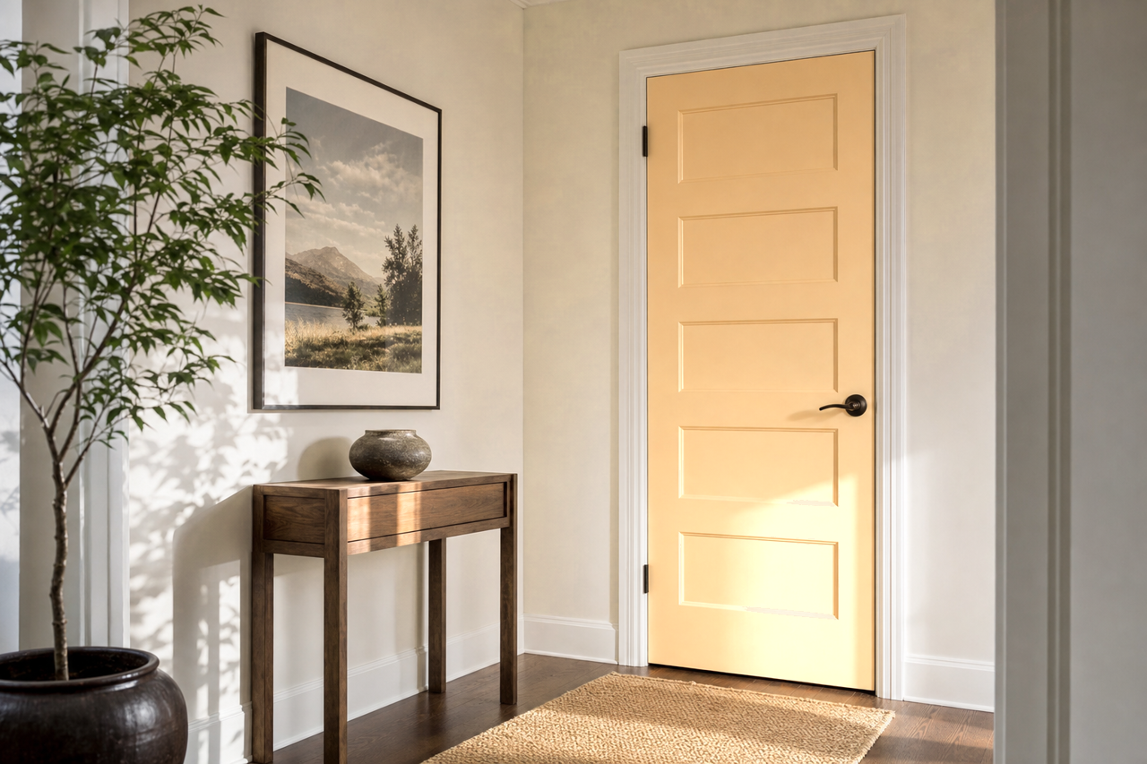 Sweet Treats by Valspar on interior-doors