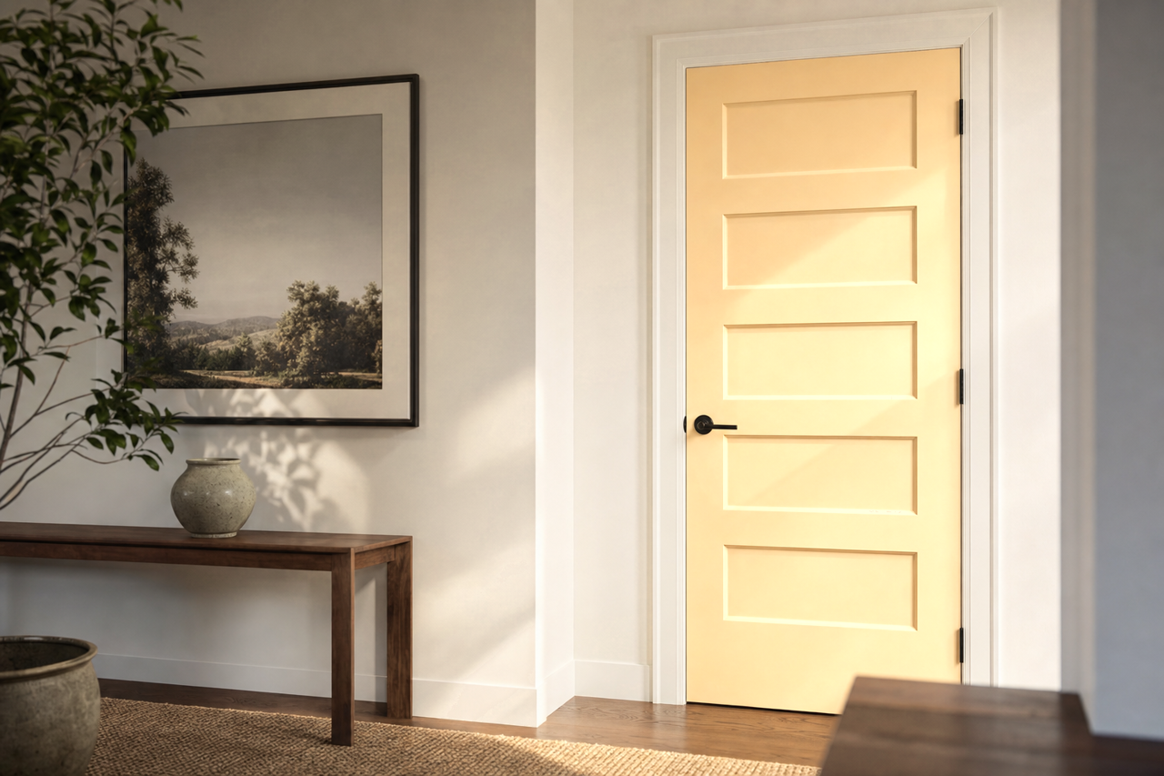 Capricious by Valspar on interior-doors