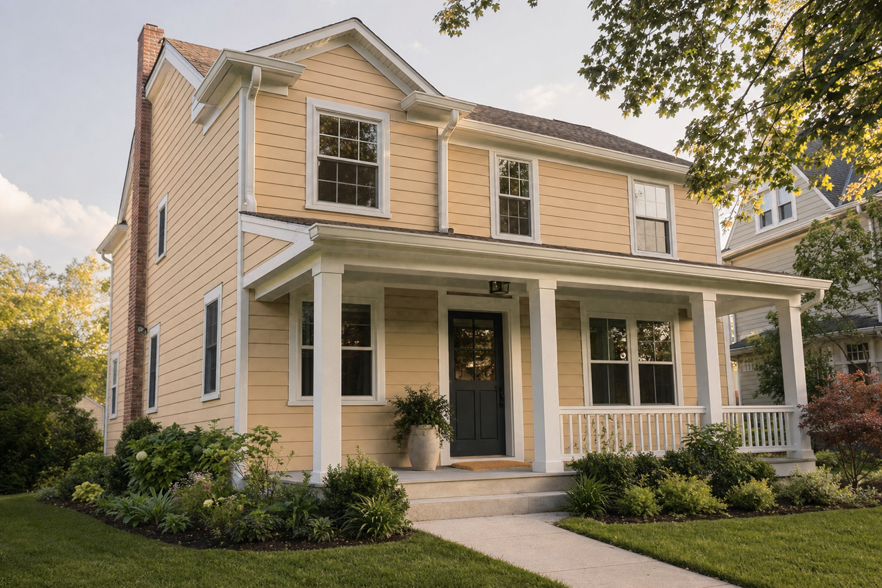 Caraway Seed by Valspar on exterior