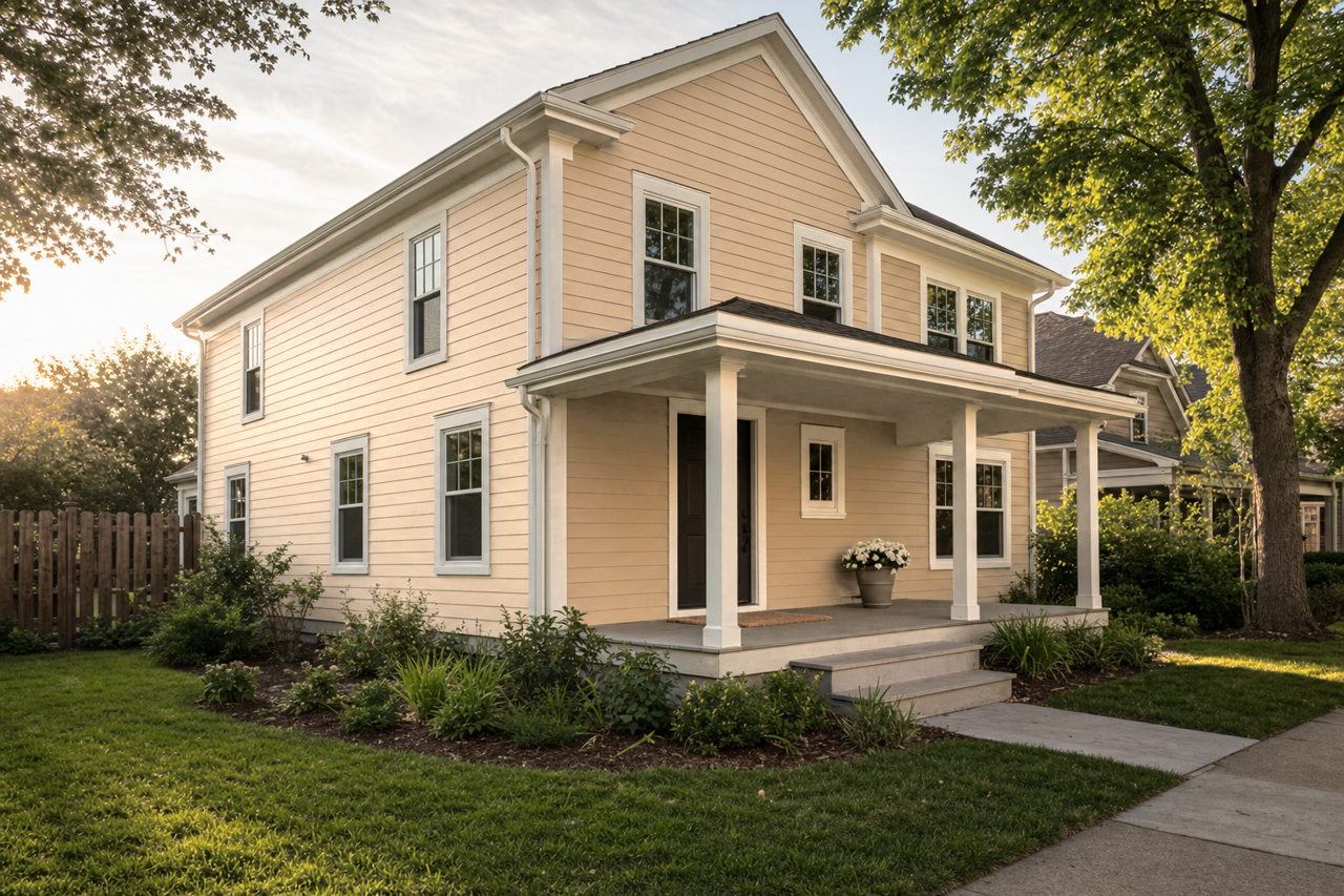 Prairie Dance by Valspar on exterior