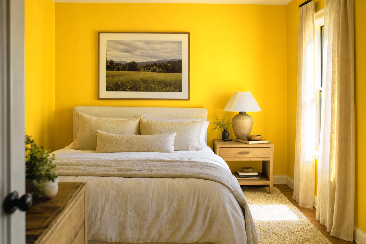 Dijon by Valspar on interiors