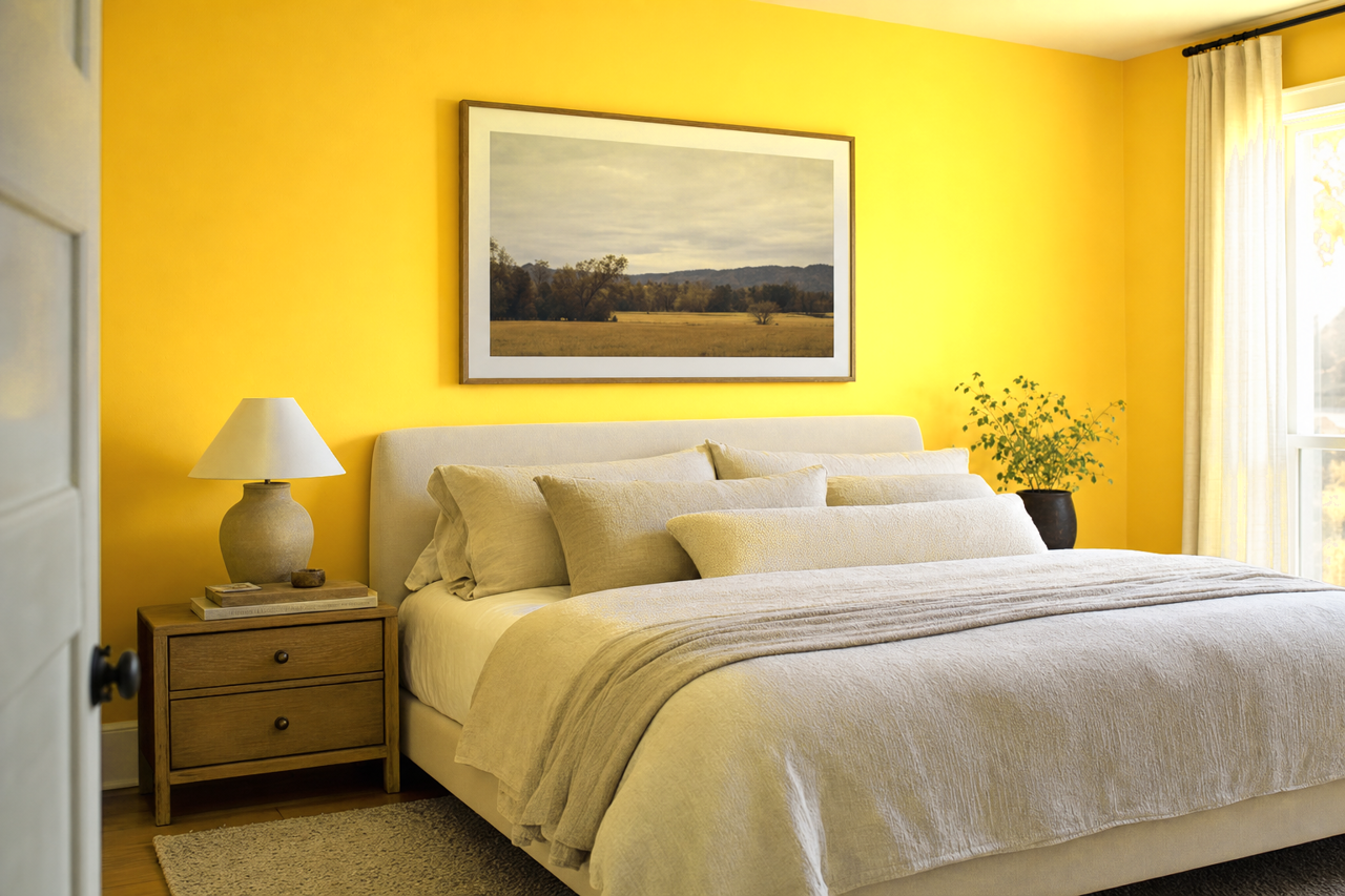 Dandelion Chain by Valspar on interiors