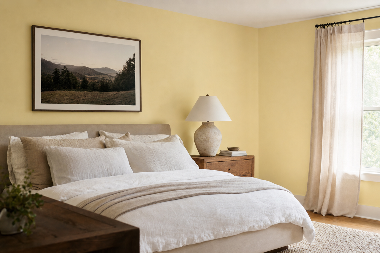 Summer Smile by Valspar on interiors