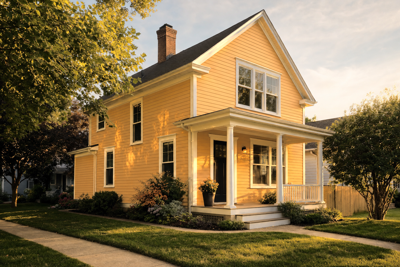 Pirate's Treasure by Valspar on exterior