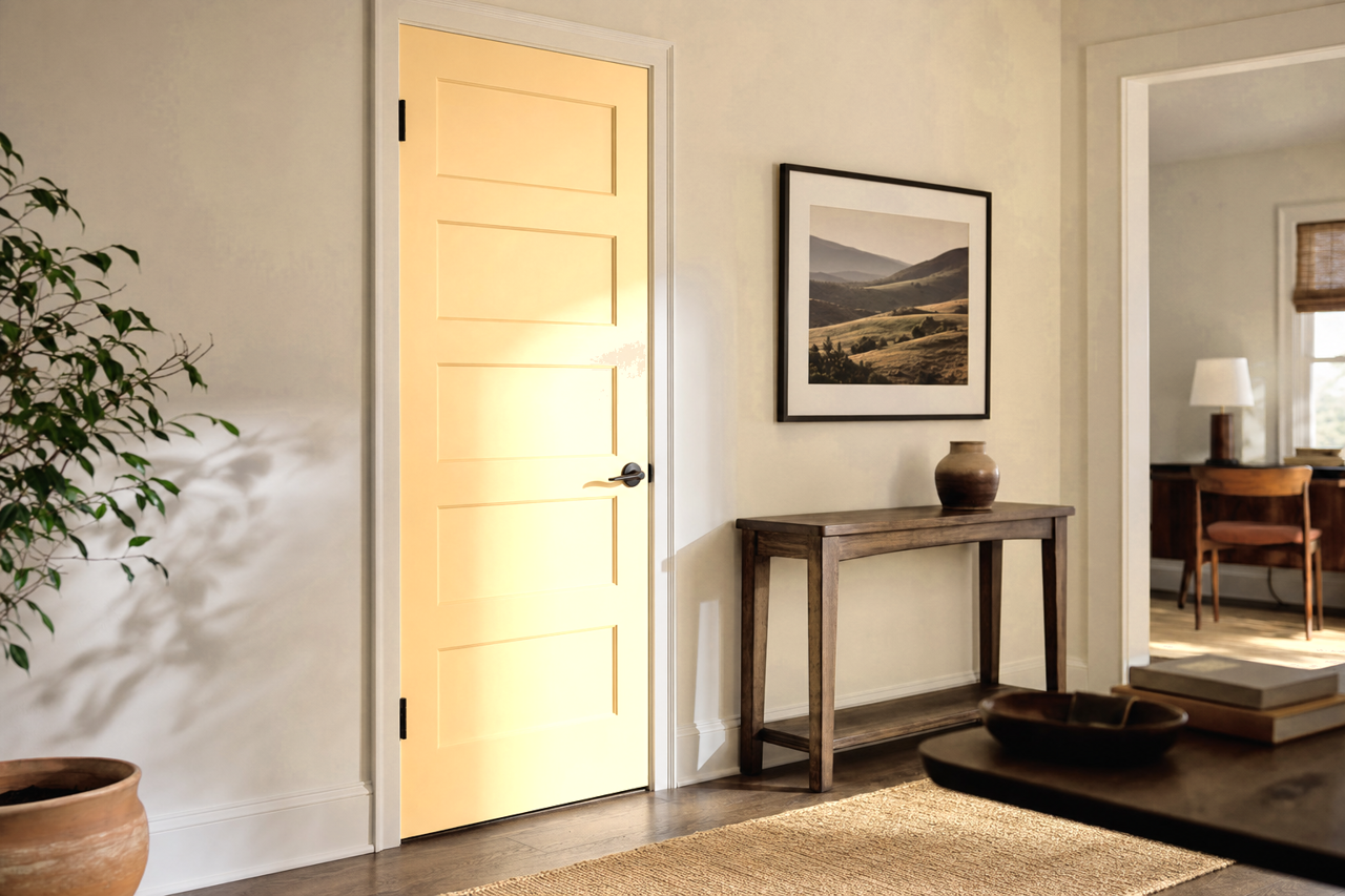 Shoreline by Valspar on interior-doors