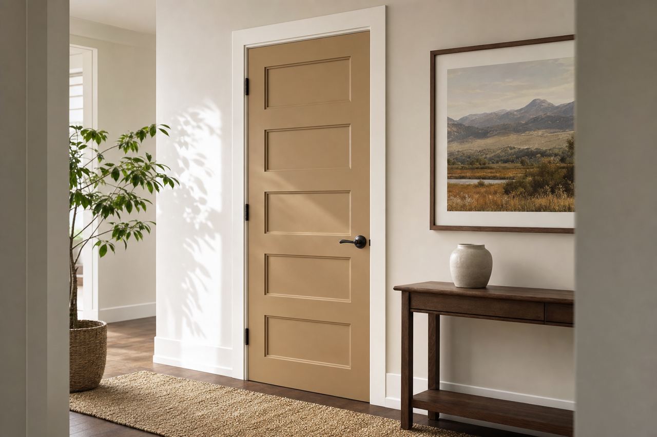 Prairie Path by Valspar on interior-doors
