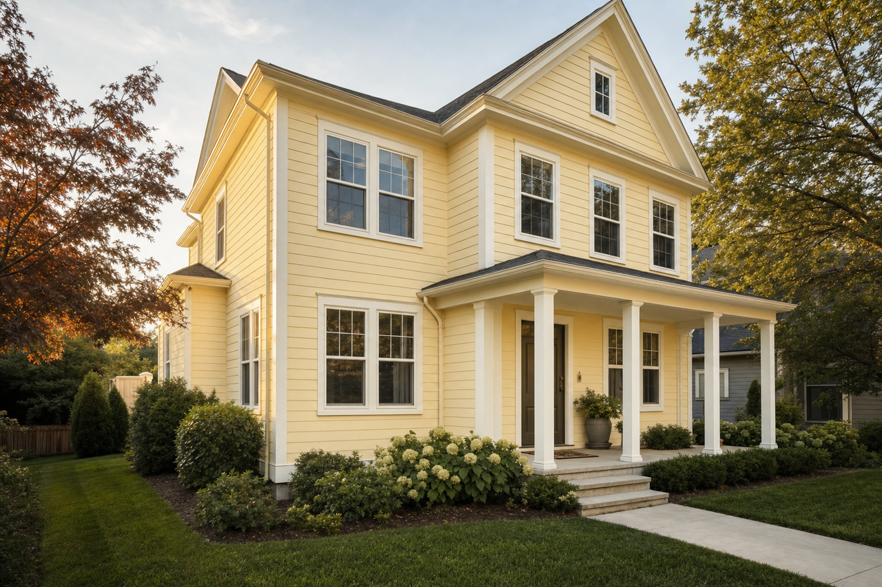 Summer Morning by Valspar on exterior