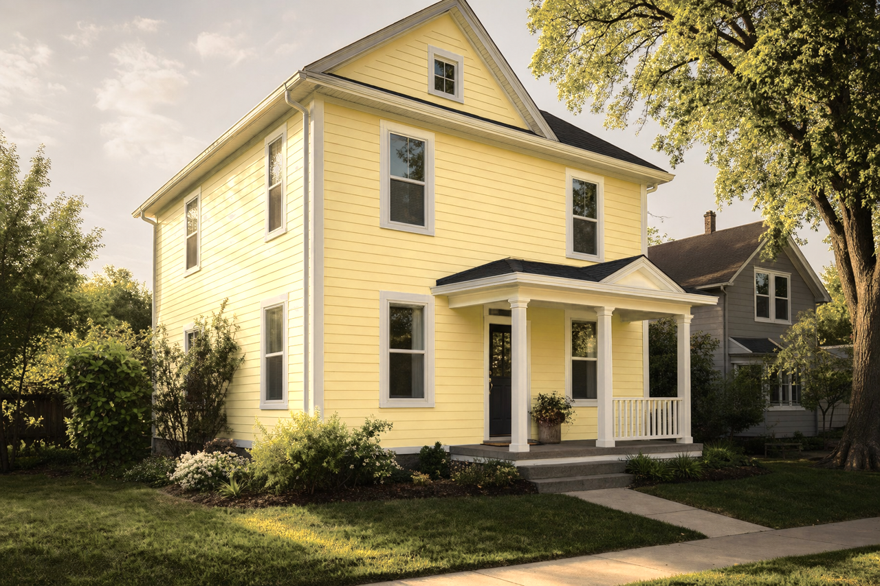 Wild Daisy by Valspar on exterior